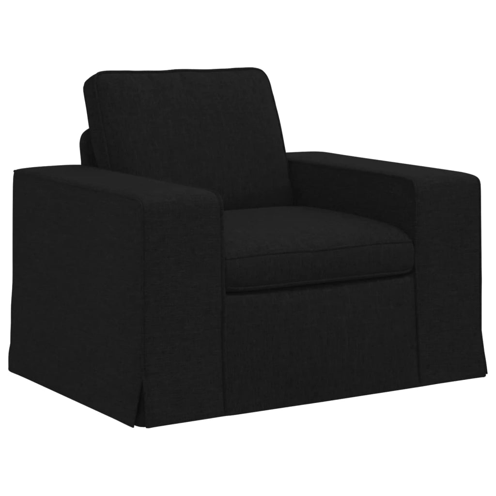 Divano Nero 103 x 80 x 82 cm Tessuto 42024378