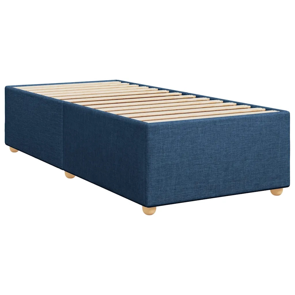 Giroletto a Molle con Materasso Blu 80x200 cm inTessuto 3288820
