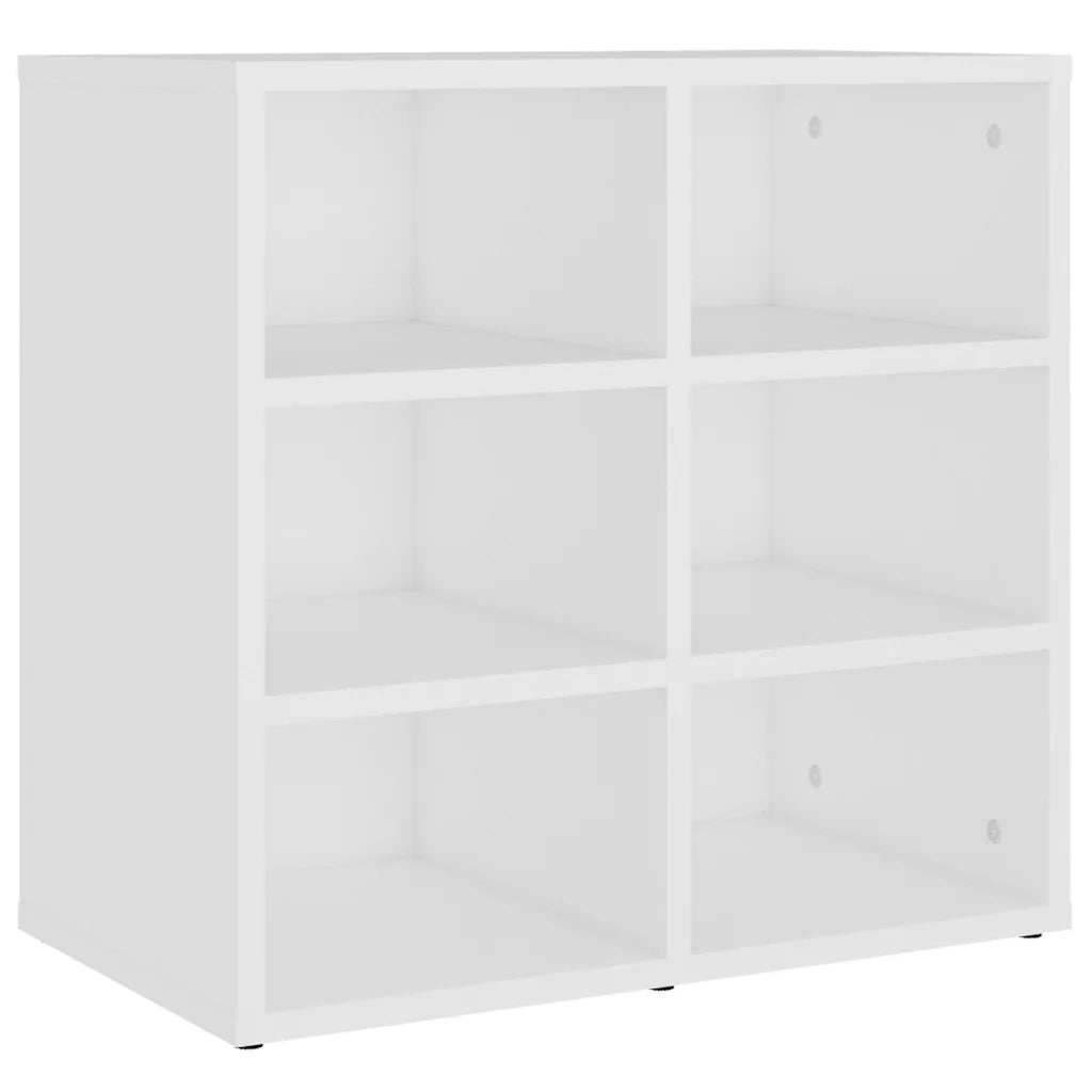 Scarpiere 2 pz Bianche 52,5x30x50 cm 808685