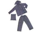 IMPERMEABILE GIACCA/PANTALONE IN NYLON BLU  tg. M    EXCEL