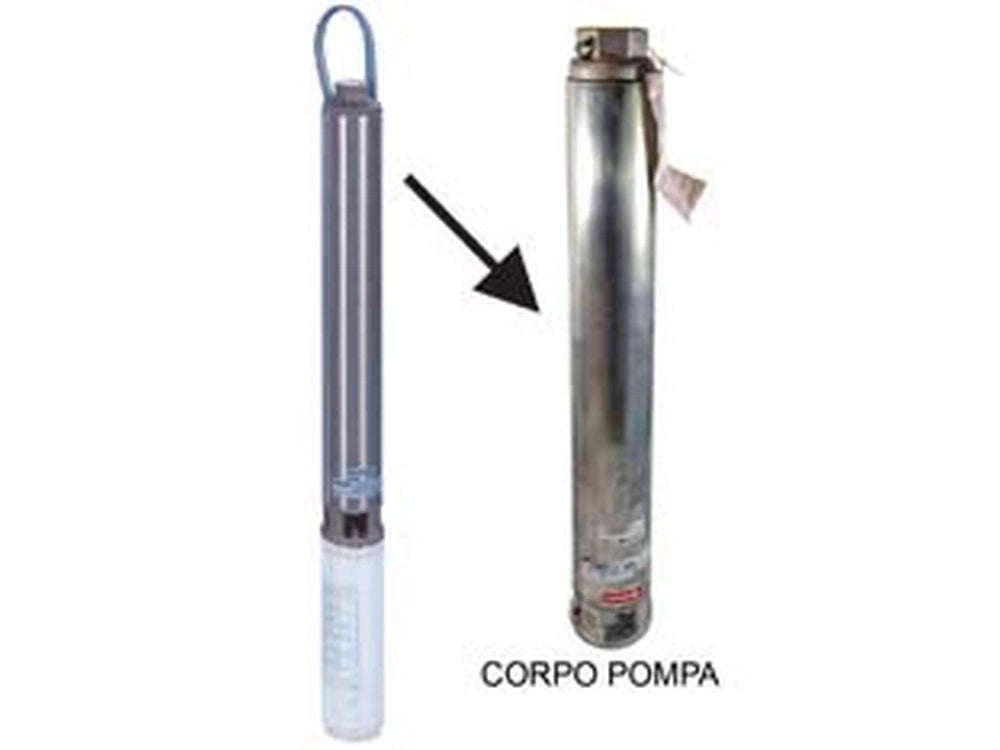 1pz corpo pompa per elettropompa sommersa da 4" mono e trifase kw 1,15 cod:ferx.fer433228