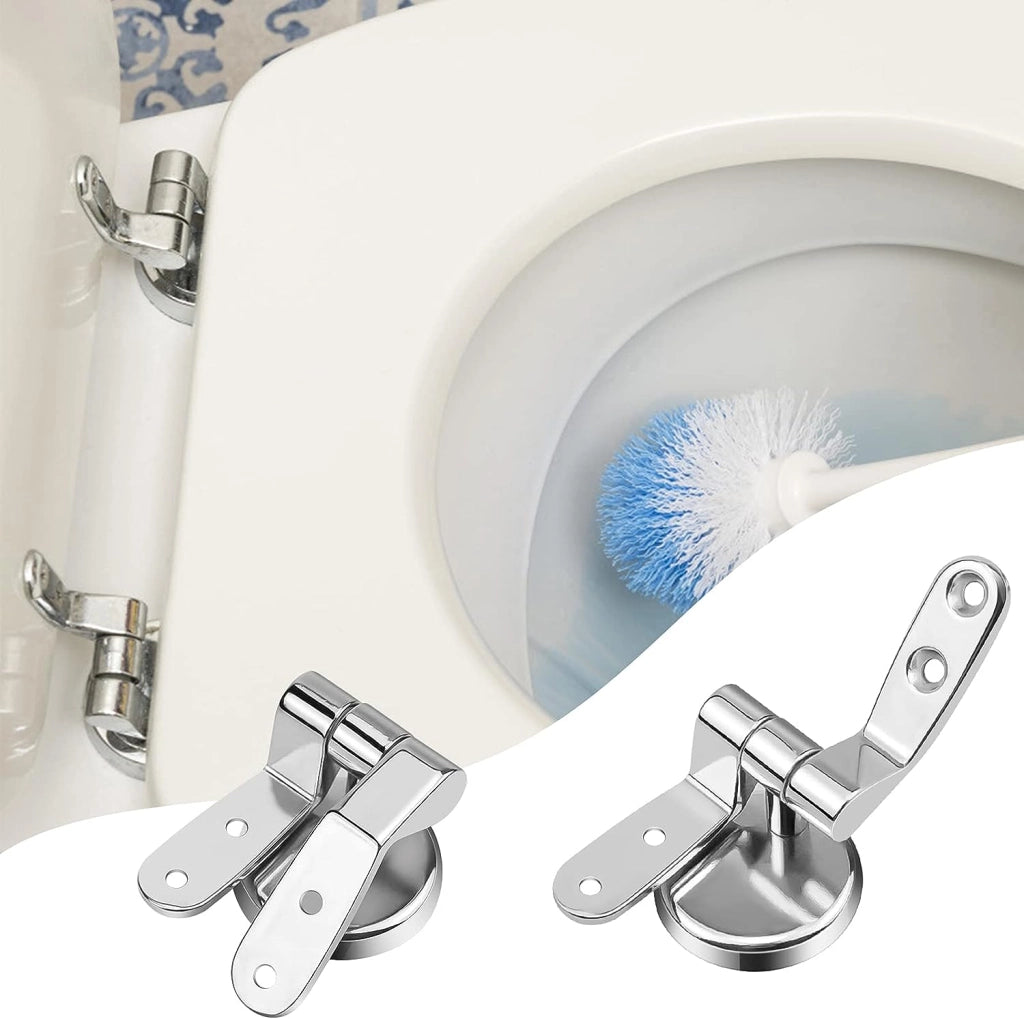 2 Cerniere Per Wc Supporti Copriwater Universale 2pz. Art-52880