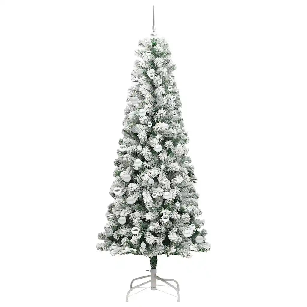 Albero di Natale Artificiale con Rami Pieghevoli 210 cm