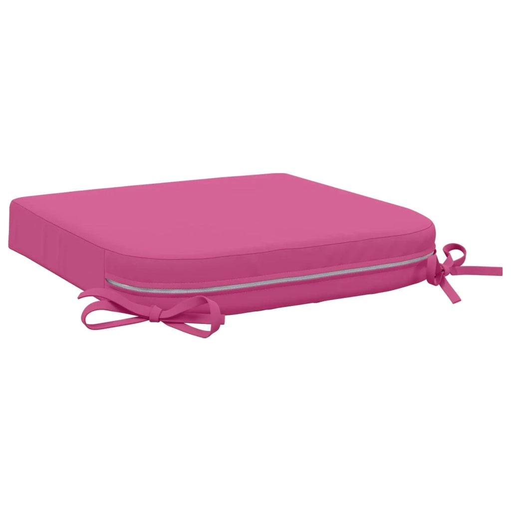 Cuscini per sedile a 4 pezzi SOEST 4 pz 100% Poliestere Rosa 945214