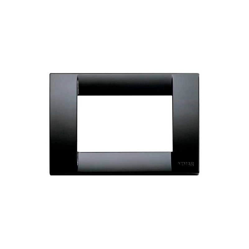 16743.16 Placca Classica 3P Nero Idea