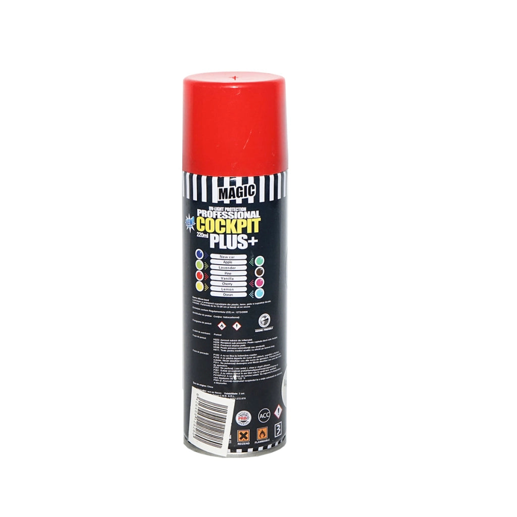Spray al silicone per cruscotti alla vaniglia da 220 ml