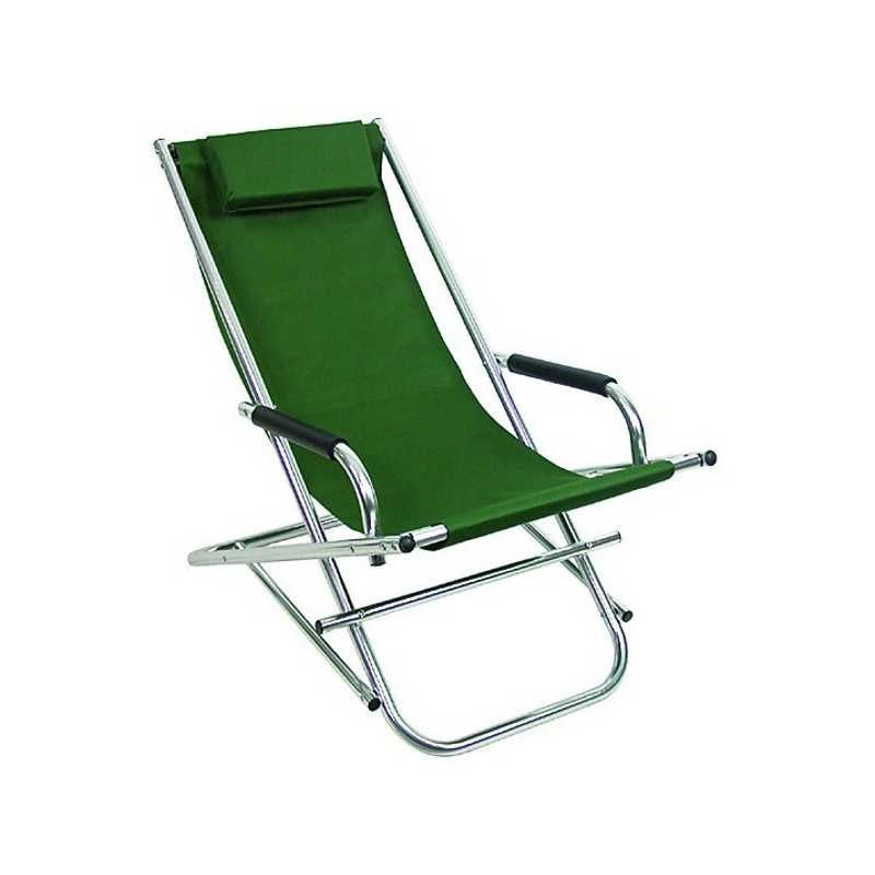 Dondolino Alluminio Grass Verde Vette 00033