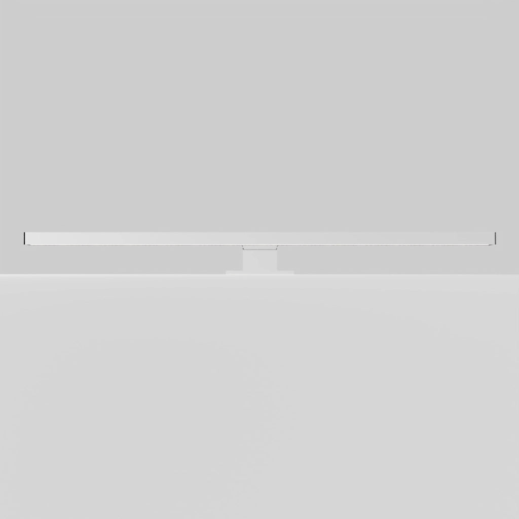 Applique led 30cm universale in abs cromato per specchi filolucido e con cornice | Aura