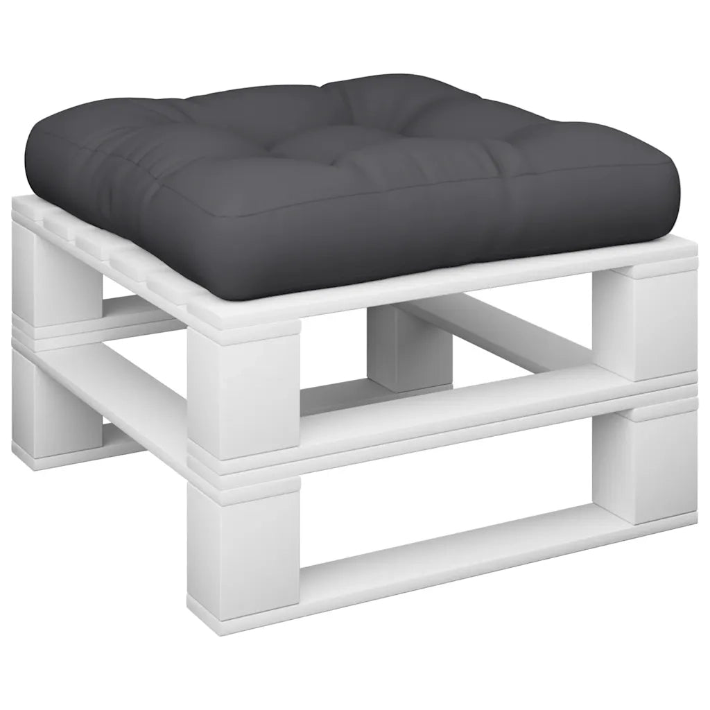 Cuscino per Pallet Nero 60x61,5x10 cm in Tessuto 360885