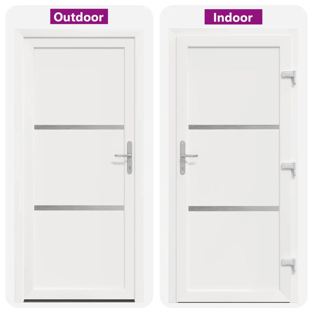 Porta Frontale Bianco 98 x 200 cm PVC 3445732
