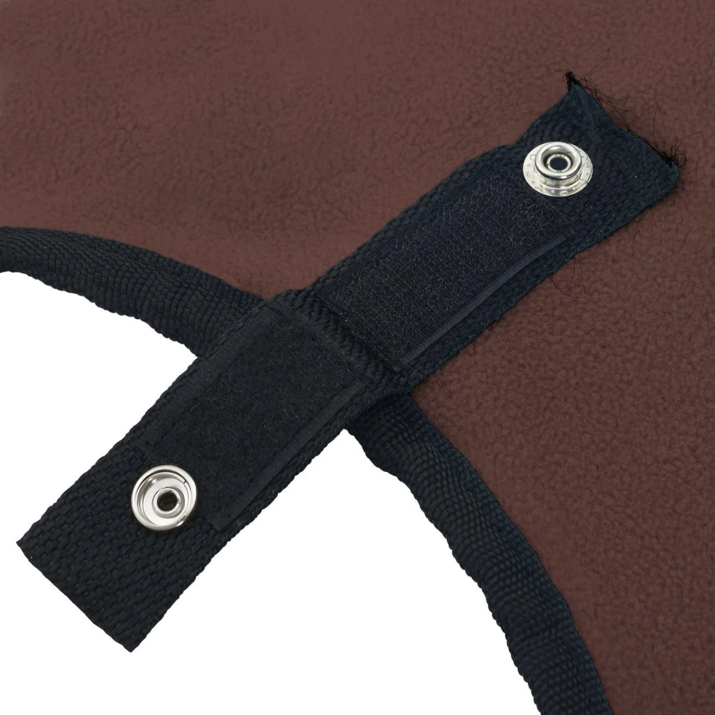 Coperta per Cavalli Marrone Scuro Completo 95 cm Poliestere 42013269