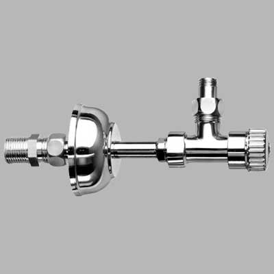RUBINETTO PER CASSETTA UNA PROLUNGA  1/2x3/8 cm 10     MADE IN ITALY