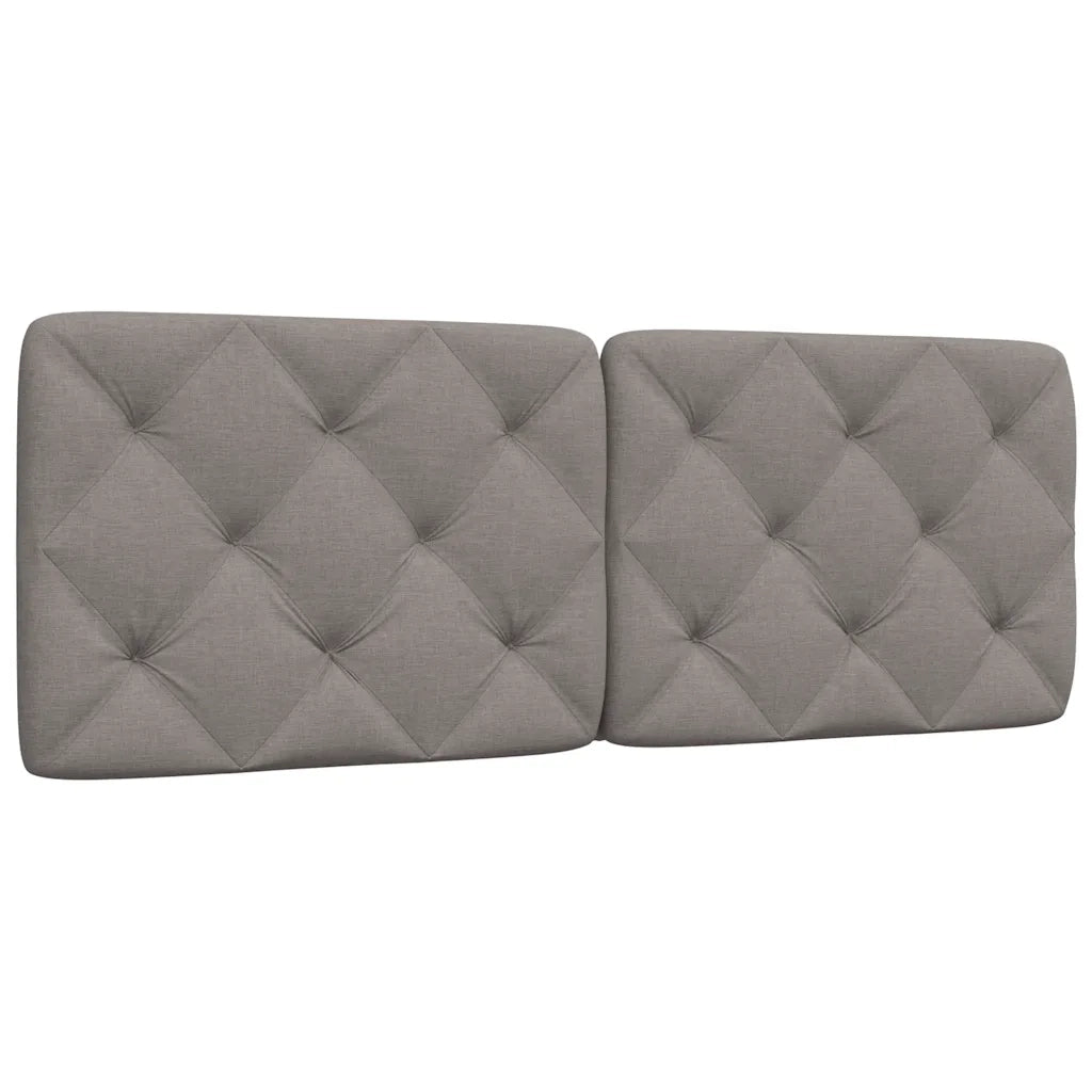 Cuscino Testiera Tortora 120 cm in Tessuto 4019216
