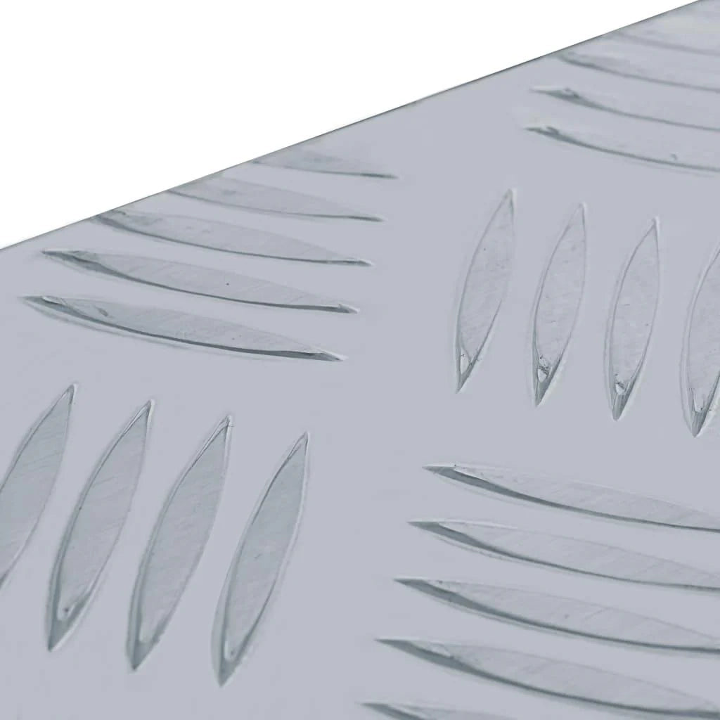 Scatola in alluminio argentato 76,5 x 26,5 x 33 cm 02_0003207