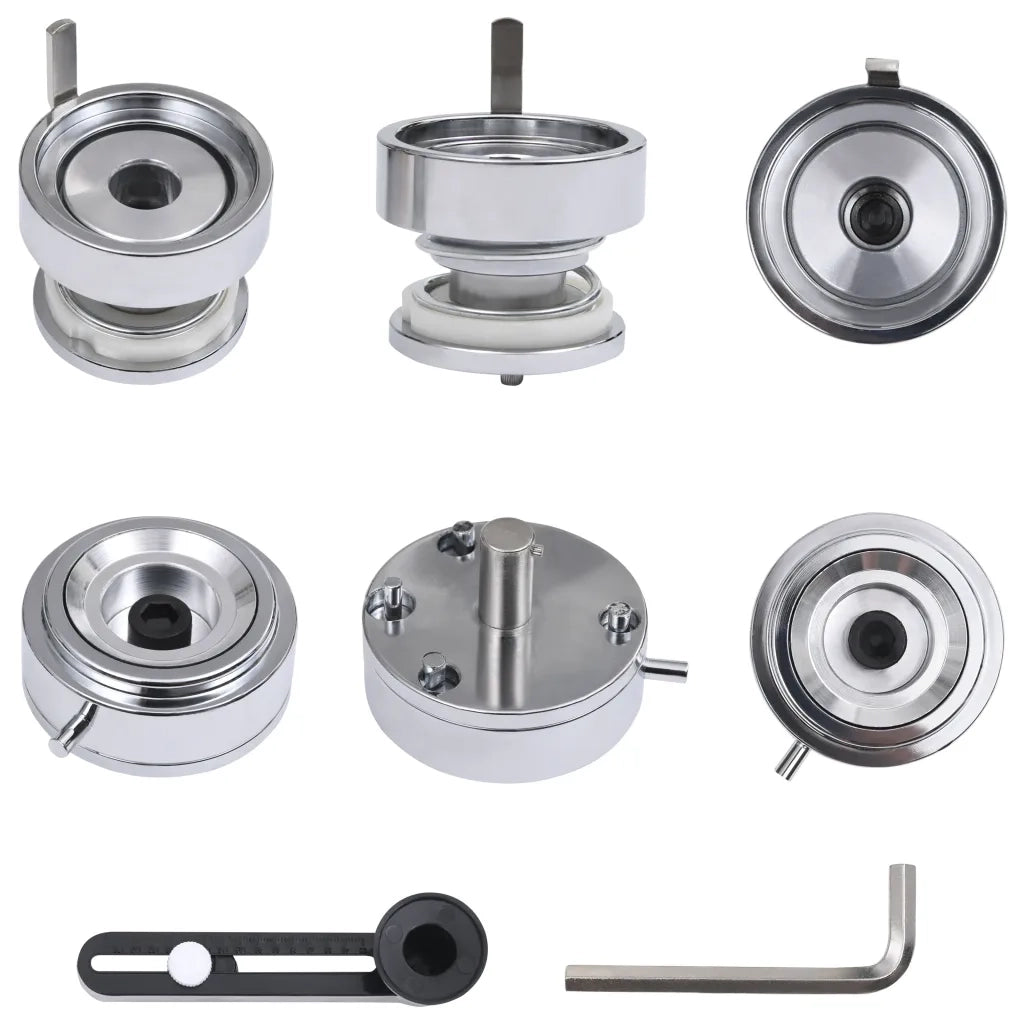 Macchina per Badge con 500 Set a Spilla 37 mm Punzone Rotativo CFW6040565