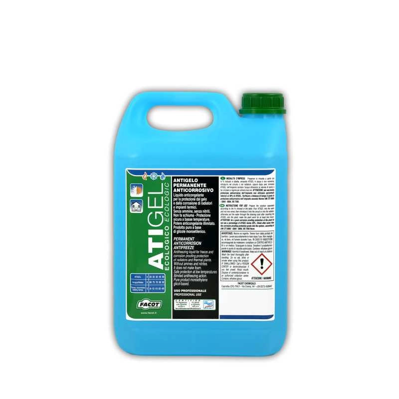 ATIGEL ecologico Anticongelante e Anticorrosivo tanica da 12kg
