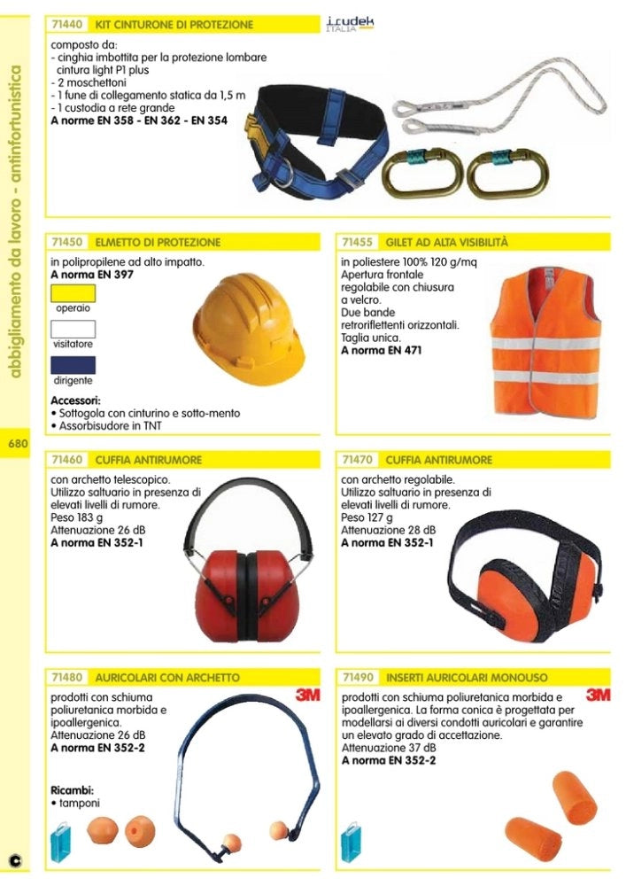 200coppie coppia auricolari antirumore 3m mod.1100en352 cod:ferx.16506
