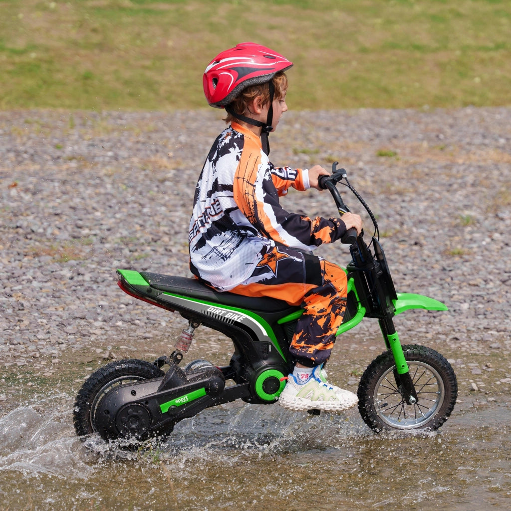Moto elettrica per bambini ¨C Minimal ¨C 12'' verde