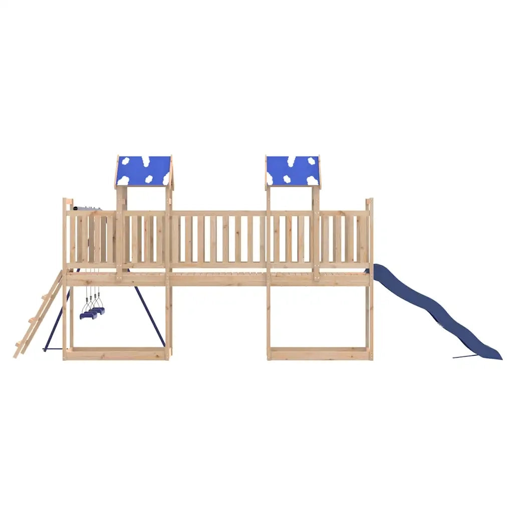 Set da Gioco da Esterno in Legno Massello di Pino 3279082