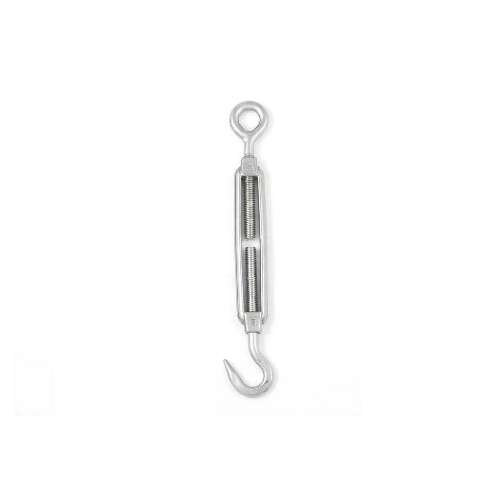 Tenditore occhio - gancio M6 mm. in acciaio zincato