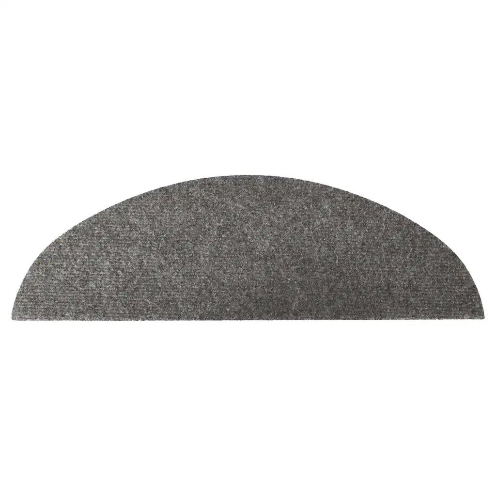 Tappetini Autoadesivi per Scale 10 pz | Gradini per Scale Grigi 56x17x3 cm