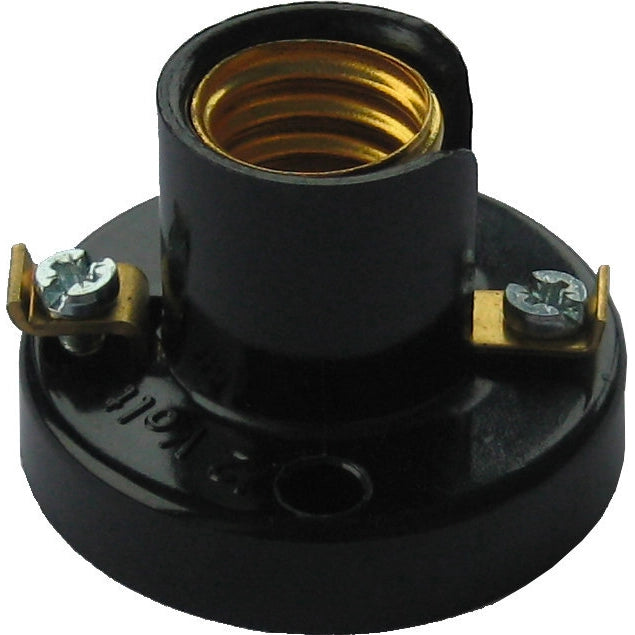Portalampada E10 con base