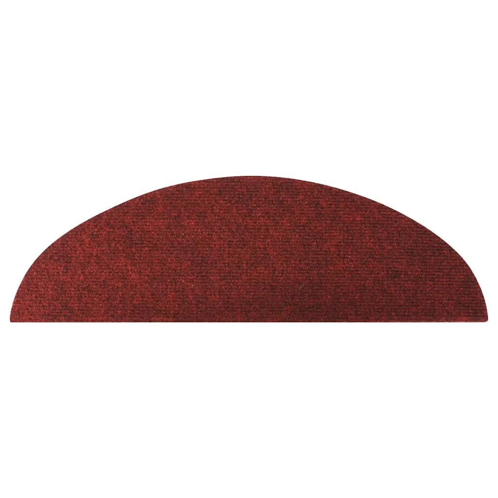 Tappetini Autoadesivi per Scale 30 pz Rossi 56x17x3 cm 3365914