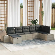 Set di divani con cuscino 8 pcs polyrattan 3360733