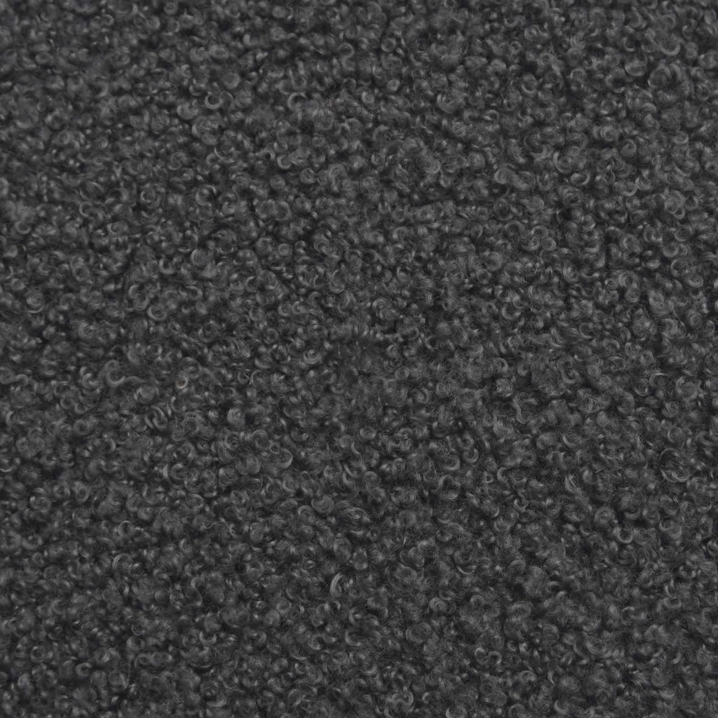 Poltrona Grigio Scuro Bouclé 42047695