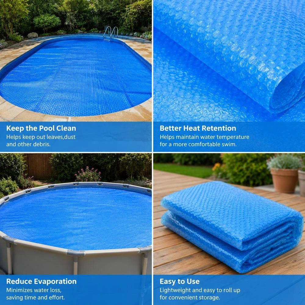 Pool Cover Blue 210 Cm PE