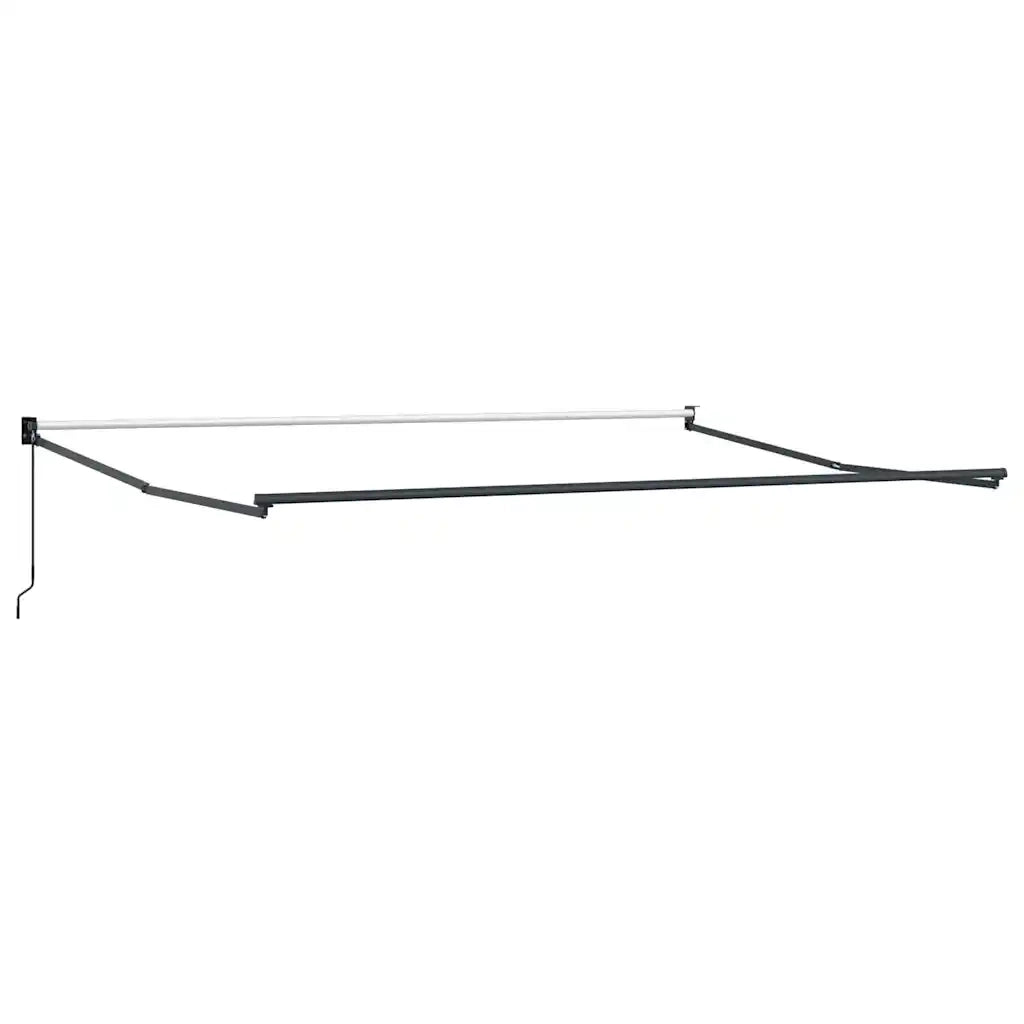 Telaio di tenda manuale 5 x 3 m Antracite 362030