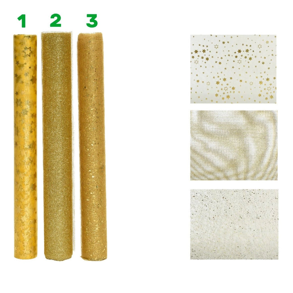 Carta regalo glitter gold