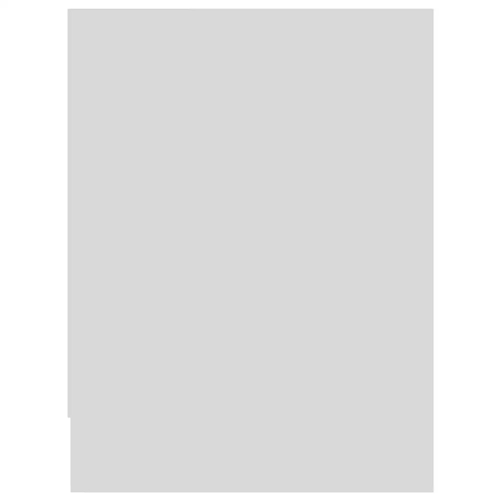 Comodino Bianco 40x30x40 cm Legno Ingegnerizzato 801035