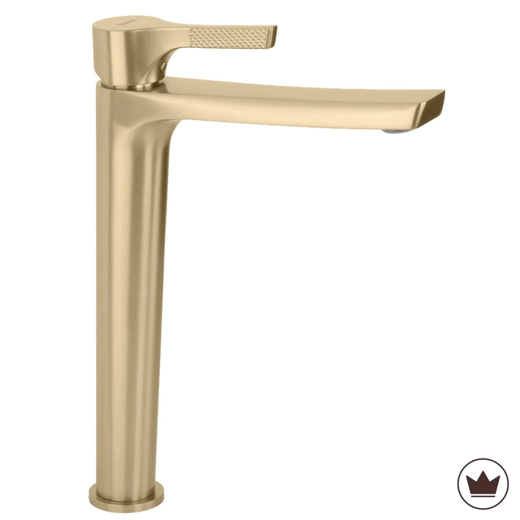 Rubinetto Da Lavabo Premium Rea Maxim Brush Gold High