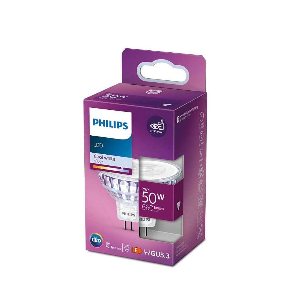 Faretto LED Philips MR16 50W