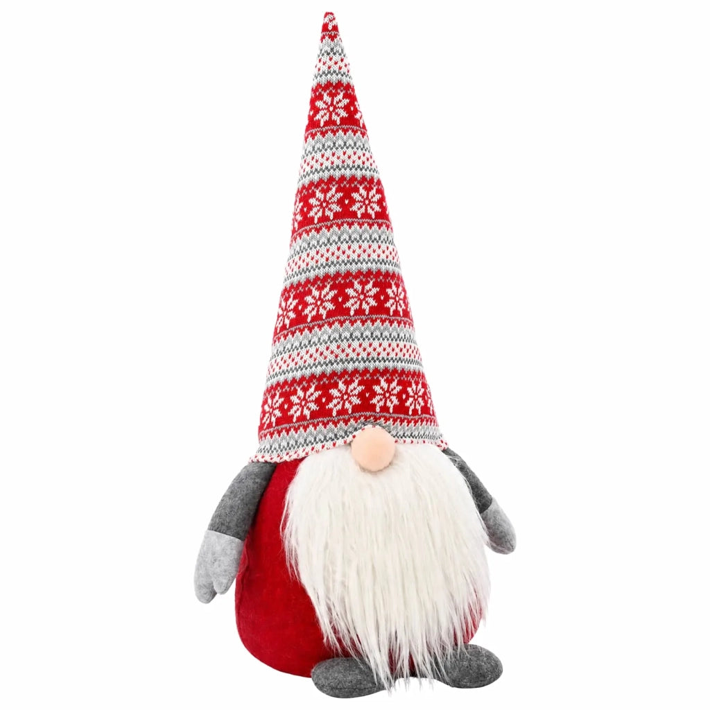 Gnomo di Natale Rosso 60 cm Poliestere 42050774