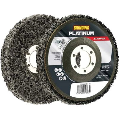DISCO PULITURA STRIPPER PLATINUM GRINDING - MM 115X22,2- 5 pezzi