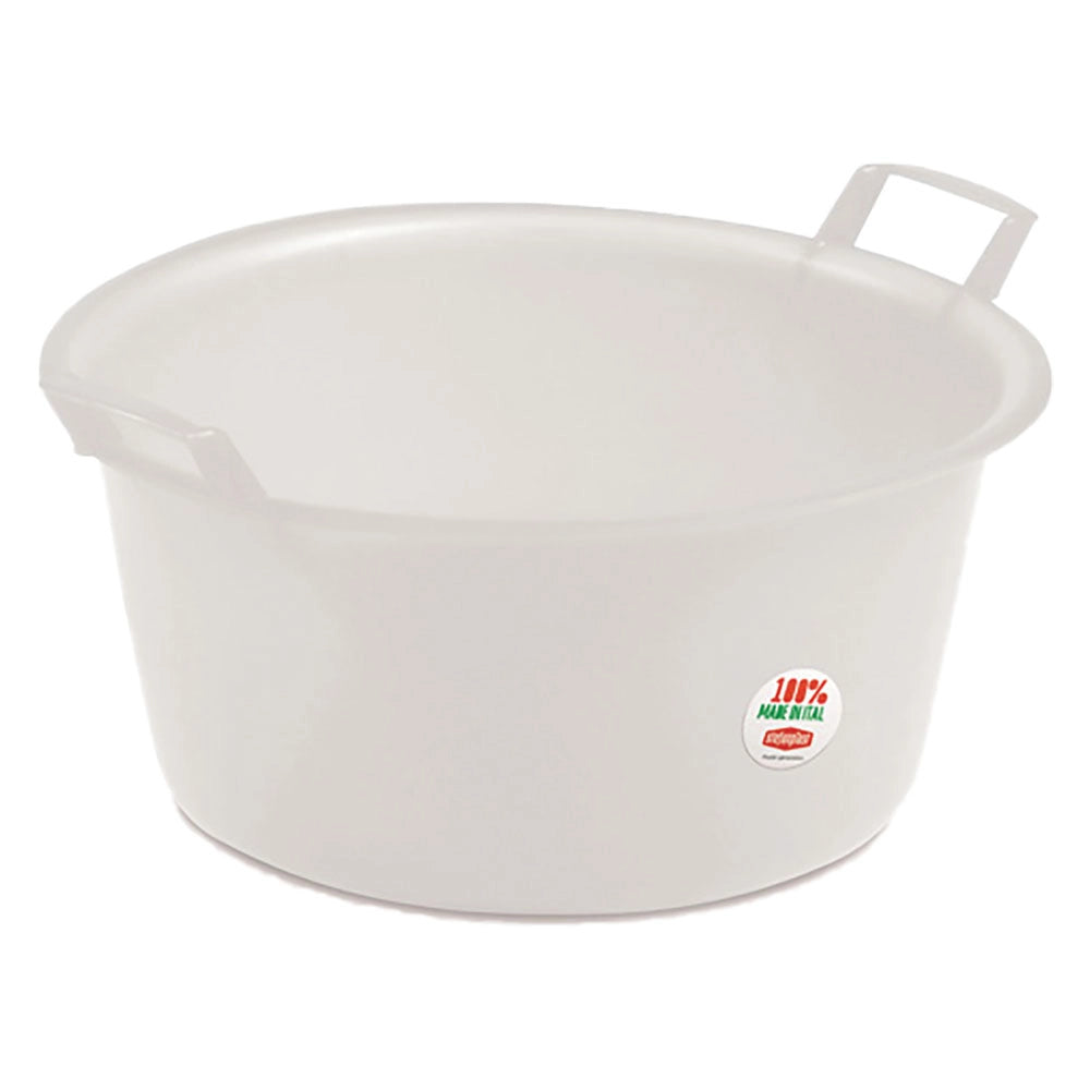 1pz bacinella rotonda ã¸ 45 cm -  20 lt neutro cod:ferx.8410417nlm