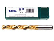 PUNTE HSS TITANIO- - ø mm.3 - 10 pezzi EXCEL