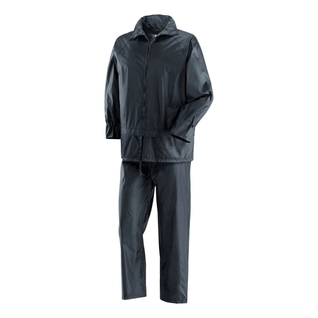 Impermeabile Completo Niagara Blu | Tuta Antipioggia con Giacca e Pantaloni Impermeabili TAGLIA: L