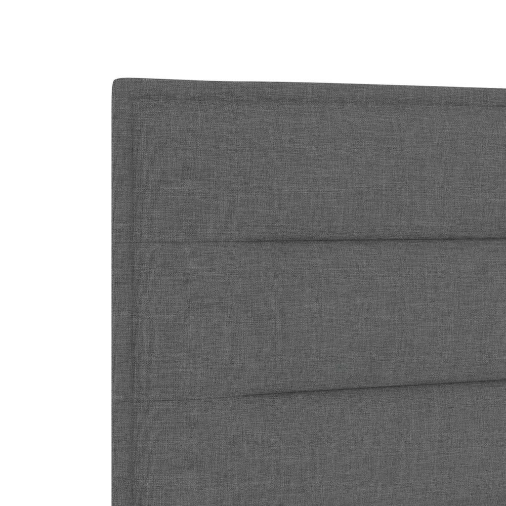 Testiera | Testata Grigio scuro 160 cm Tessuto