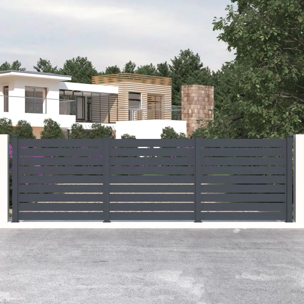 Kit estensione per recinzione grigio freddo 178x169cm per mod. FC99-GT09-CG