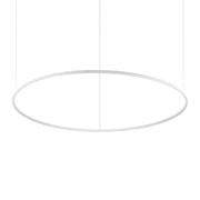 Sospensione Moderna Oracle Alluminio-Plastiche Bianco Led 89W 4000K D150Cm