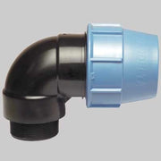 RACCORDO A GOMITO MASCHIO PLASTICA  40 x 11/2     UNIDELTA
