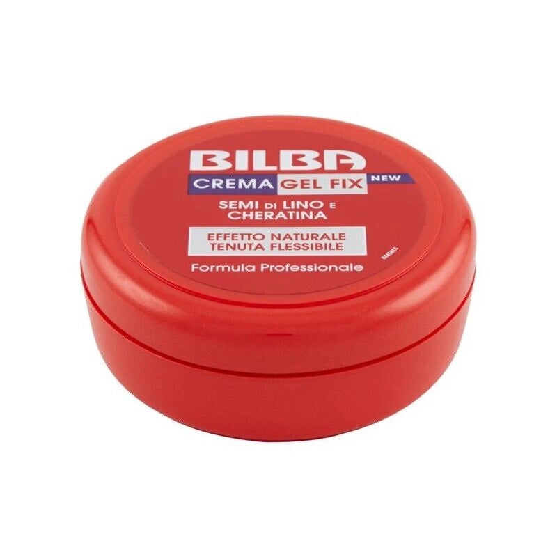 BILBA CREMA GEL FIX FISSAGGIO CAPELLI SEMI DI LINO E CHERATINA 100ML