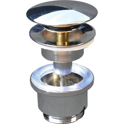PILETTA CLIC CLAC LAVABO BIDET - ZAMA CROMATO 11/4M- 1 pezzi