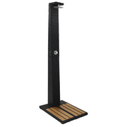 Doccia da Giardino in Polyrattan e WPC 44750