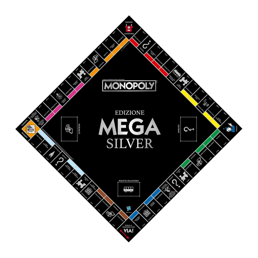 MONOPOLY - EDIZIONE MEGA MONOPOLY BLACK EDITION