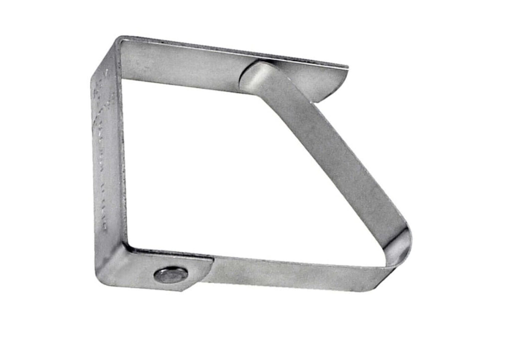 Ferma Tovaglia Ripieghevole Acciao Inox Pezzi 4 - Masidef