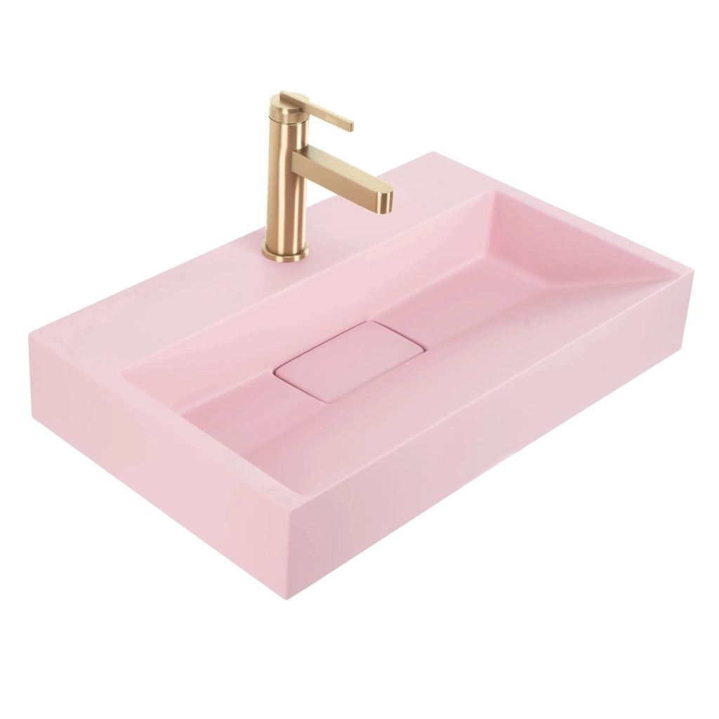 Lavabo In Conglomerato Goya Pink 50cm